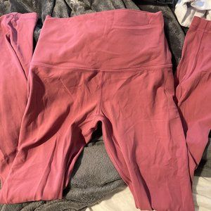 Lululemon Align Legging 25" Moss rose Size 4